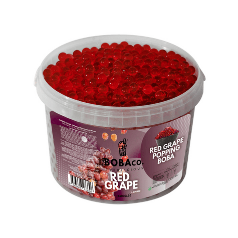 Kırmızı Üzüm Aromalı Bubble Tea 3,4 kg - Görsel 2